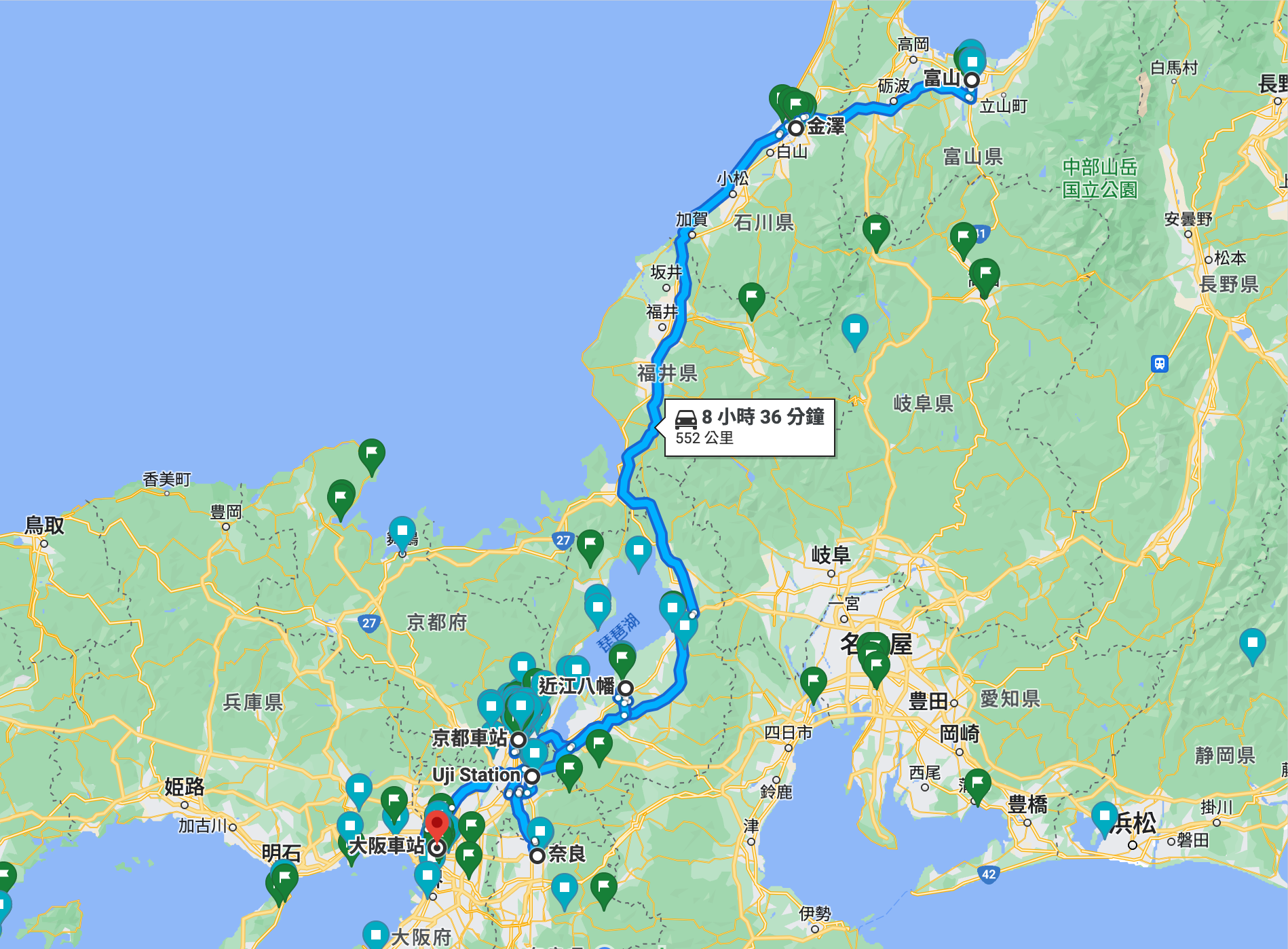 2023 日本北陸近畿旅 - 富山金澤篇